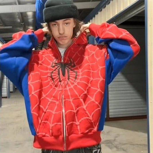 ✨ Sudadera con Capucha Estilo Spiderman 🕷🔥 – Unisex