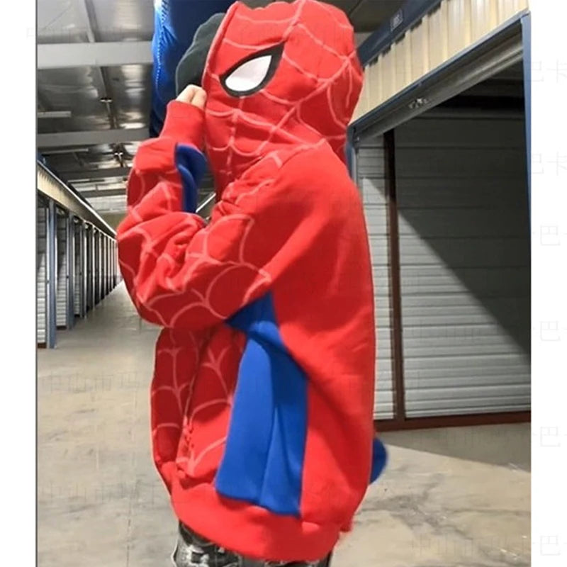 ✨ Sudadera con Capucha Estilo Spiderman 🕷🔥 – Unisex