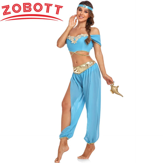 Disfraz Princesa Jasmine – Aladdin Cosplay para Adultos