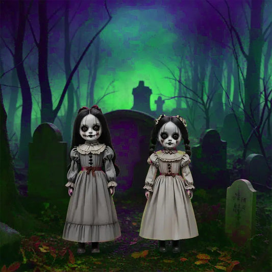 Fantasma 2D para Jardín de Halloween – Decoración de Terror para Exterior