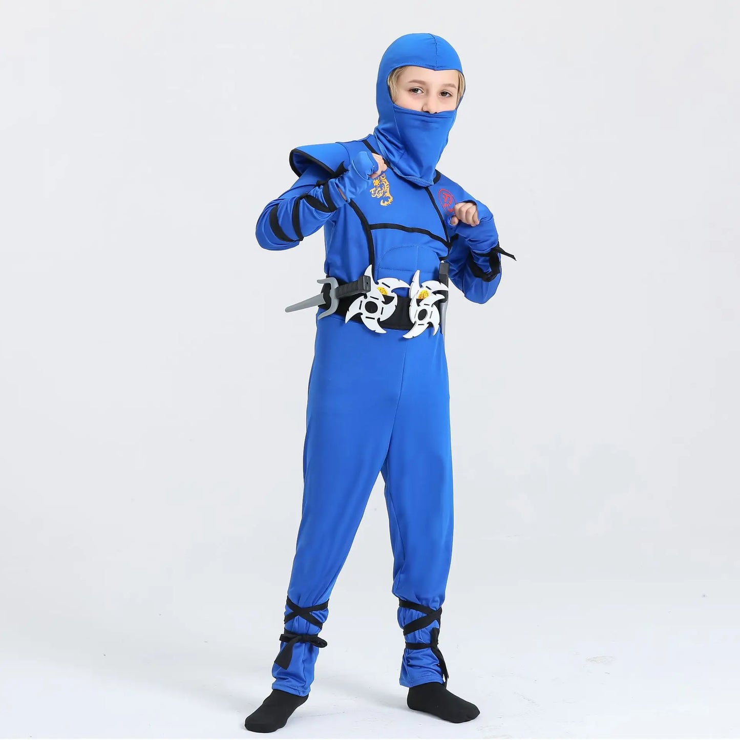 Disfraz Ninja para Niños – Traje Completo de Halloween 🎃🥷