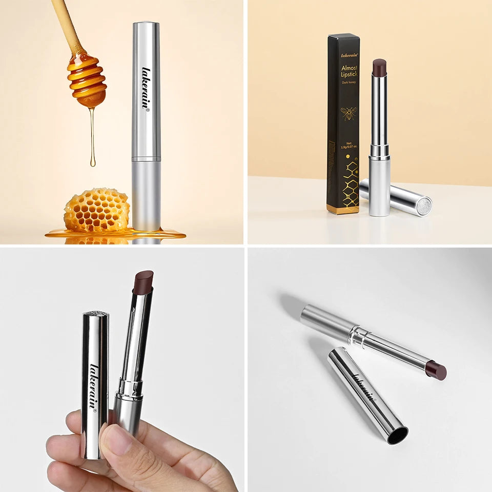 💄 Black Honey Lipstick – Hidratante, de Larga Duración y Efecto Volumen