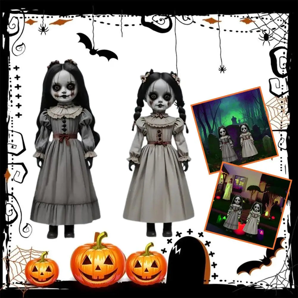 Fantasma 2D para Jardín de Halloween – Decoración de Terror para Exterior