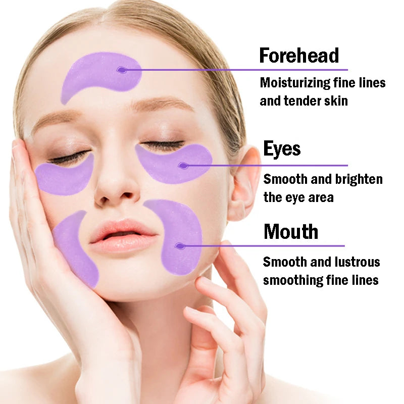Parches de Colágeno con Uva – Hidratantes y Anti-Ojeras (60 uds)