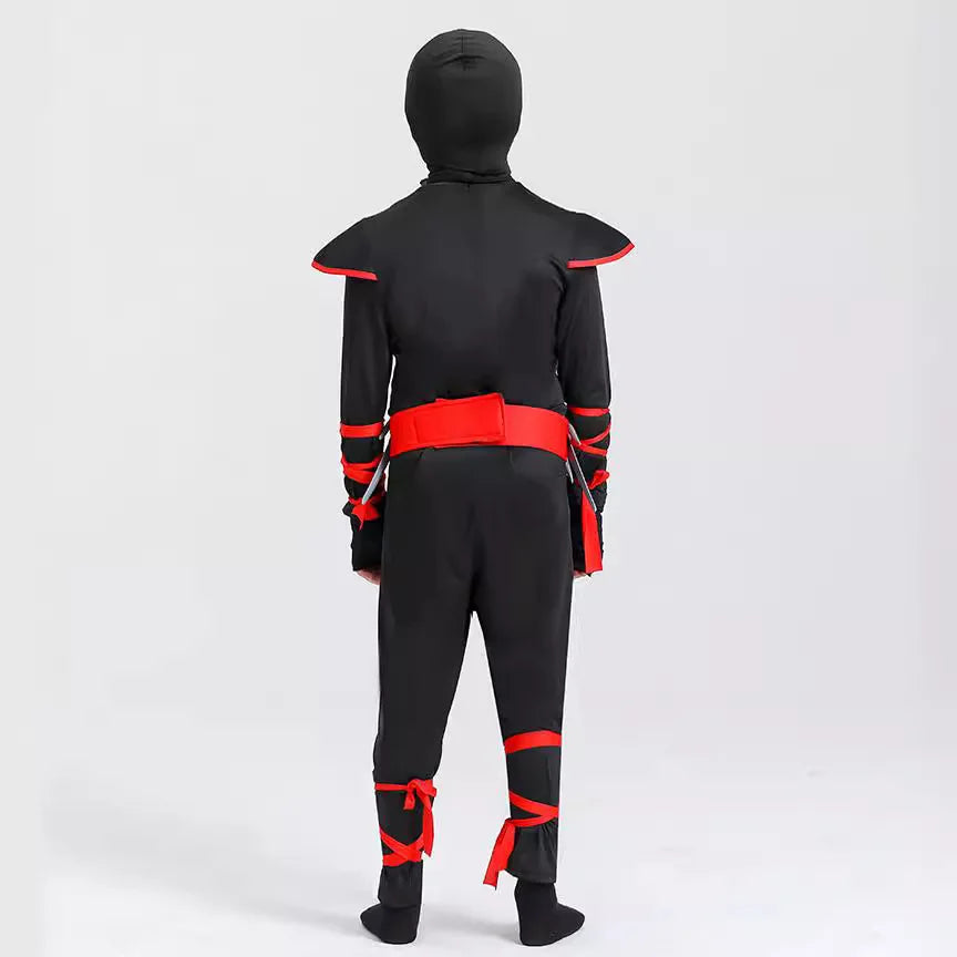 Disfraz Ninja para Niños – Traje Completo de Halloween 🎃🥷