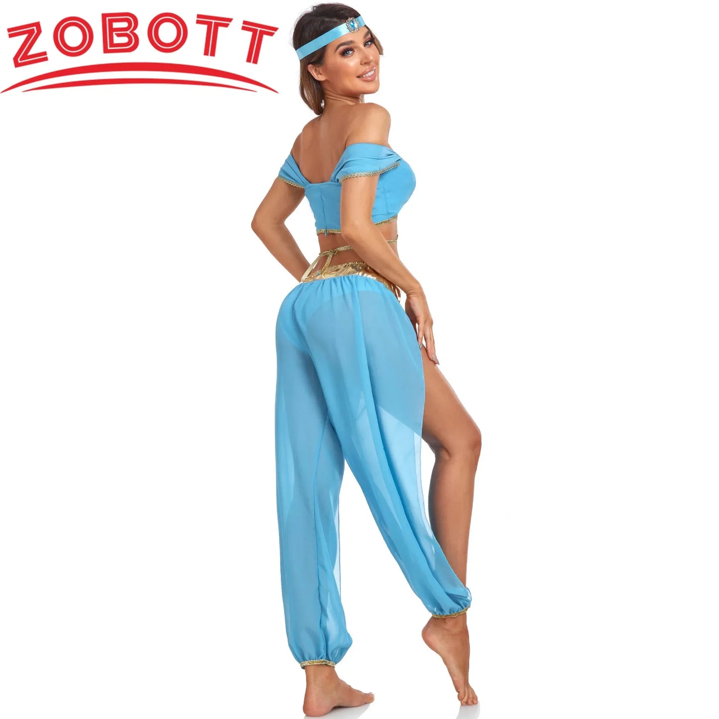 Disfraz Princesa Jasmine – Aladdin Cosplay para Adultos