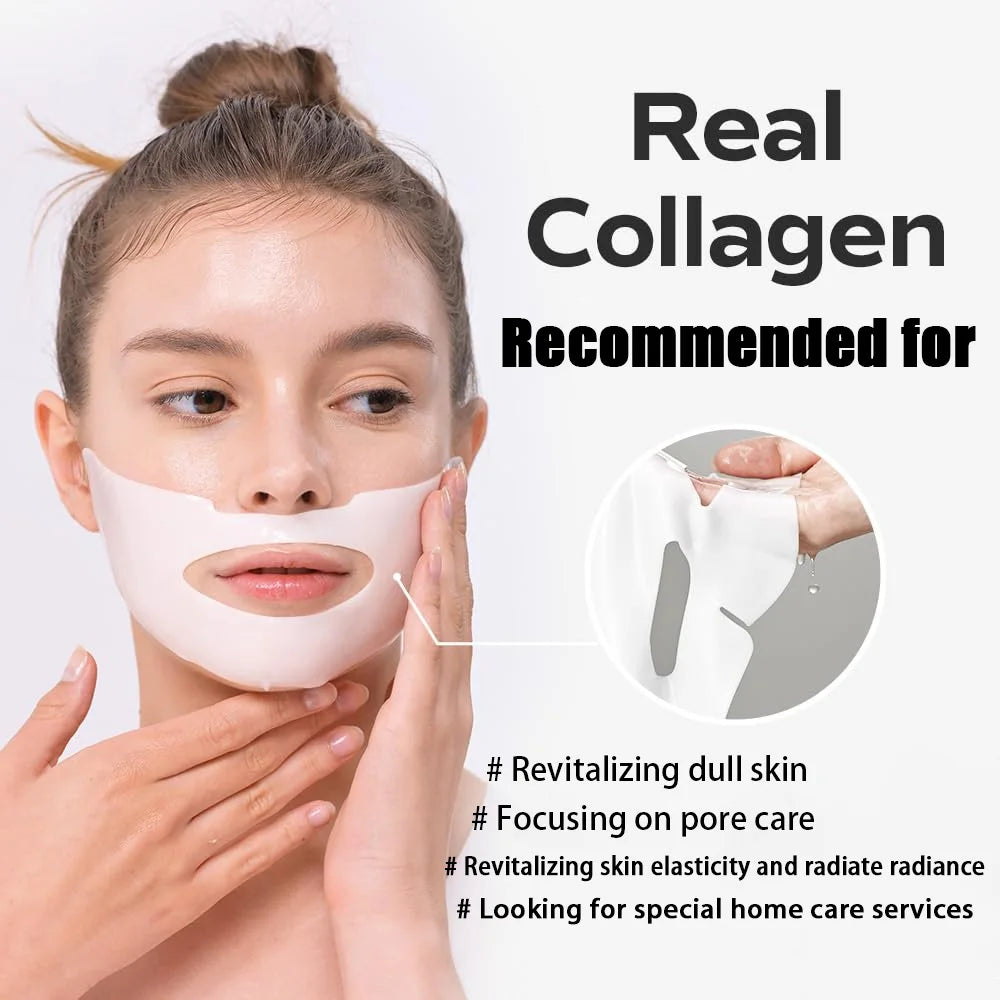 Mascarilla Facial de Colágeno Hidrogel – Hidratación Profunda y Reafirmante