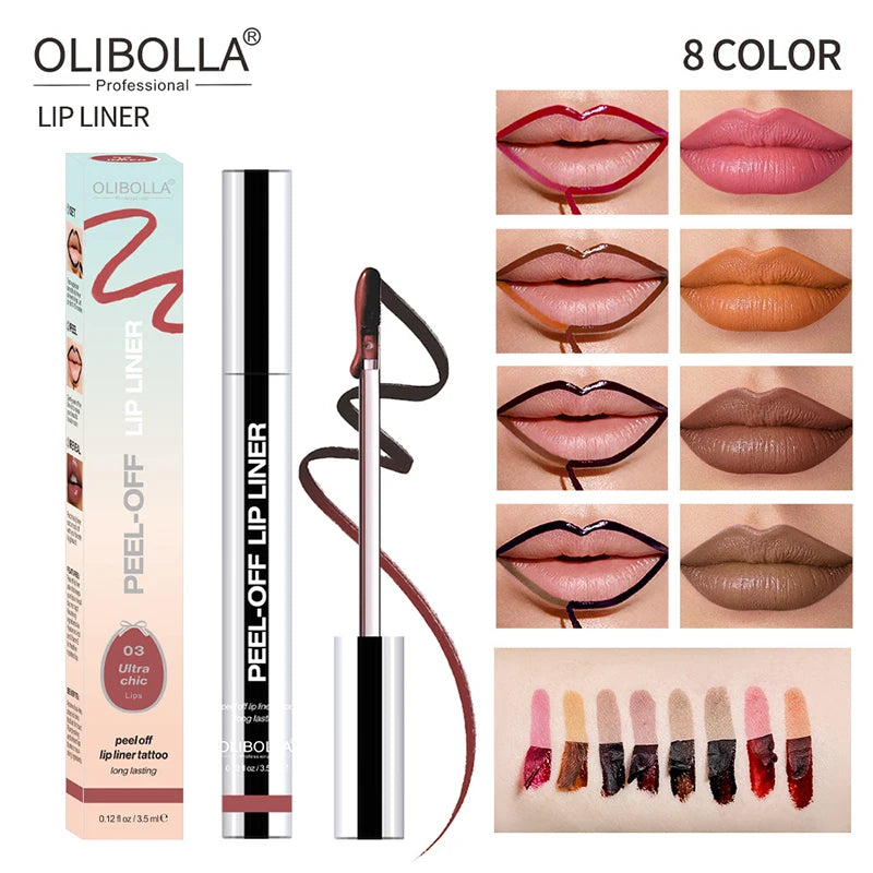 ✨ Lip Liner Peel Off Tattoo – Delineador de Labios Permanente Waterproof ✨