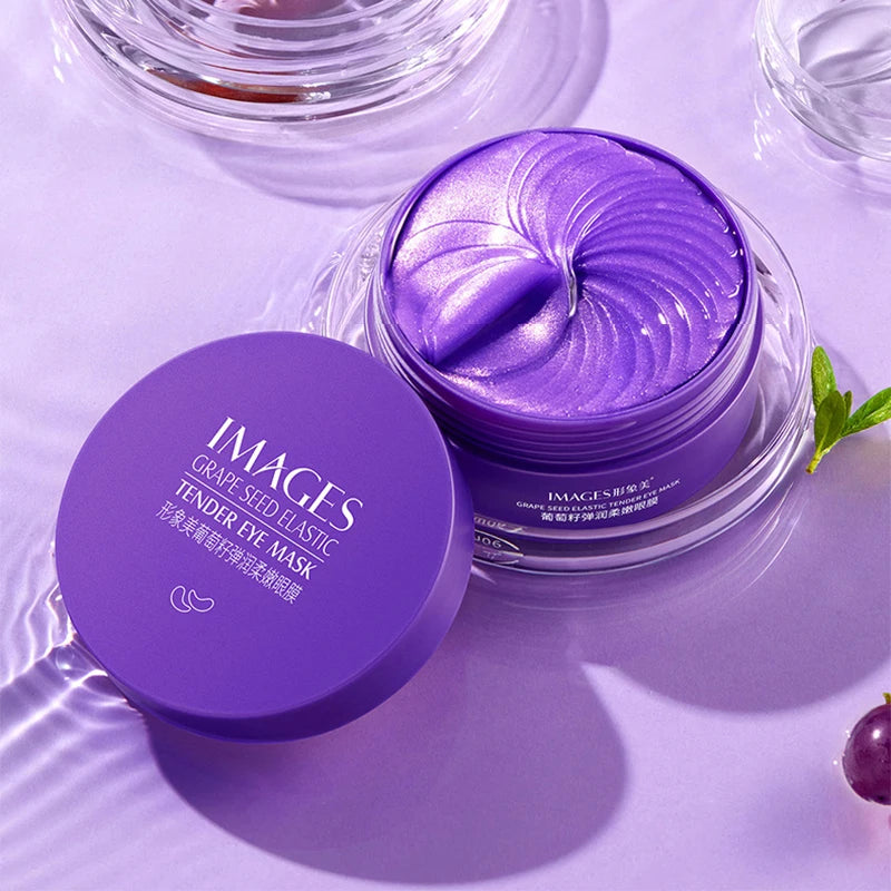 Parches de Colágeno con Uva – Hidratantes y Anti-Ojeras (60 uds)