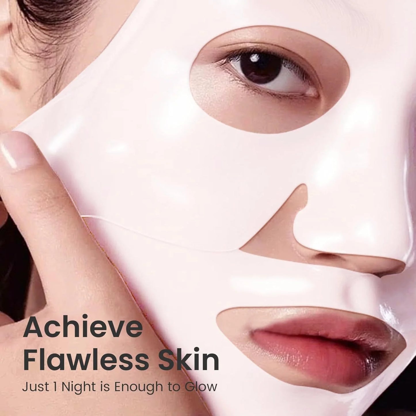 Mascarilla Facial de Colágeno Hidrogel – Hidratación Profunda y Reafirmante