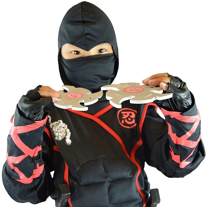 Disfraz Ninja para Niños – Traje Completo de Halloween 🎃🥷